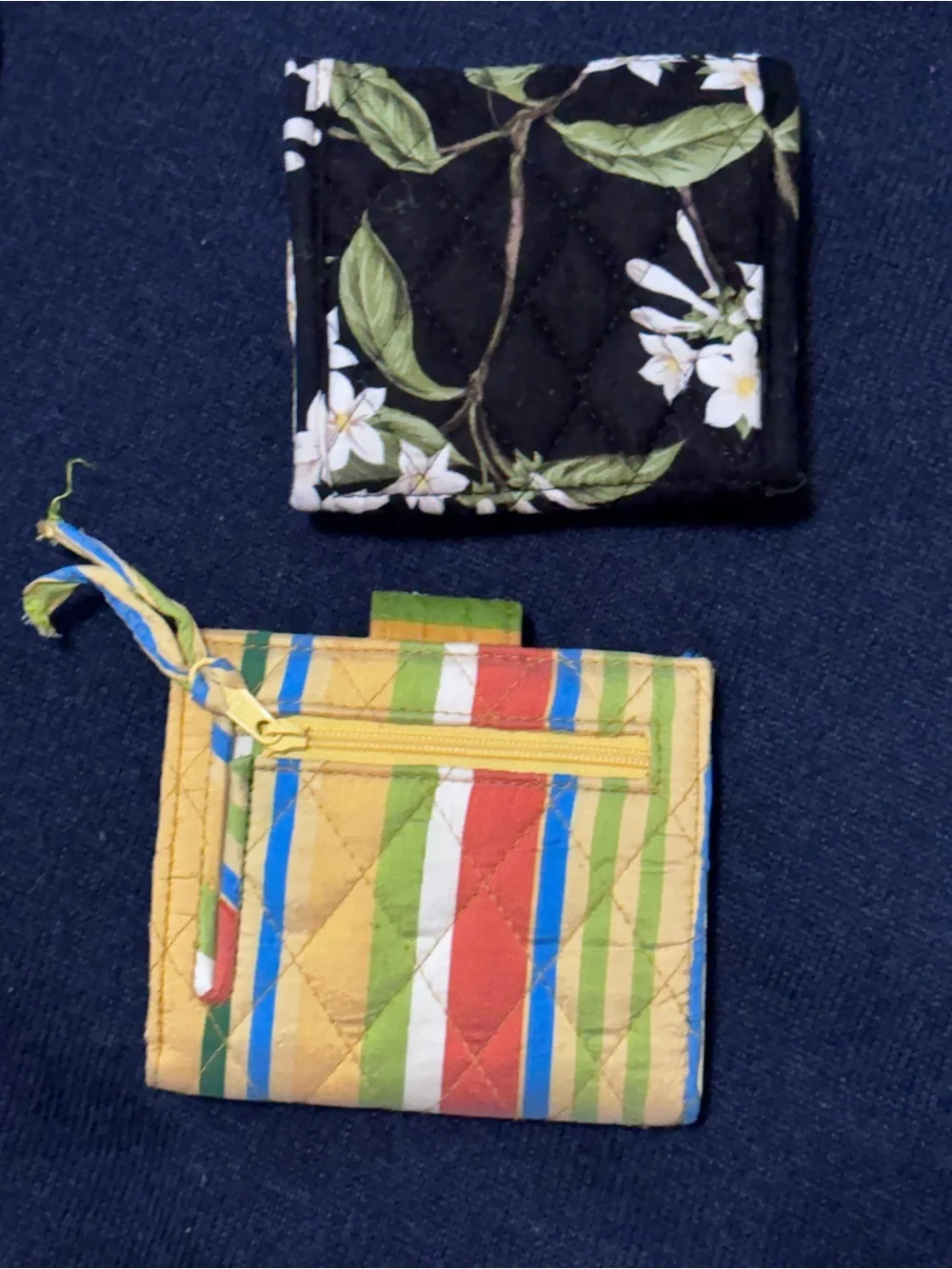 Vera Bradley Wallet & lanyard Bundle-  Retired Prints - lot of 4
